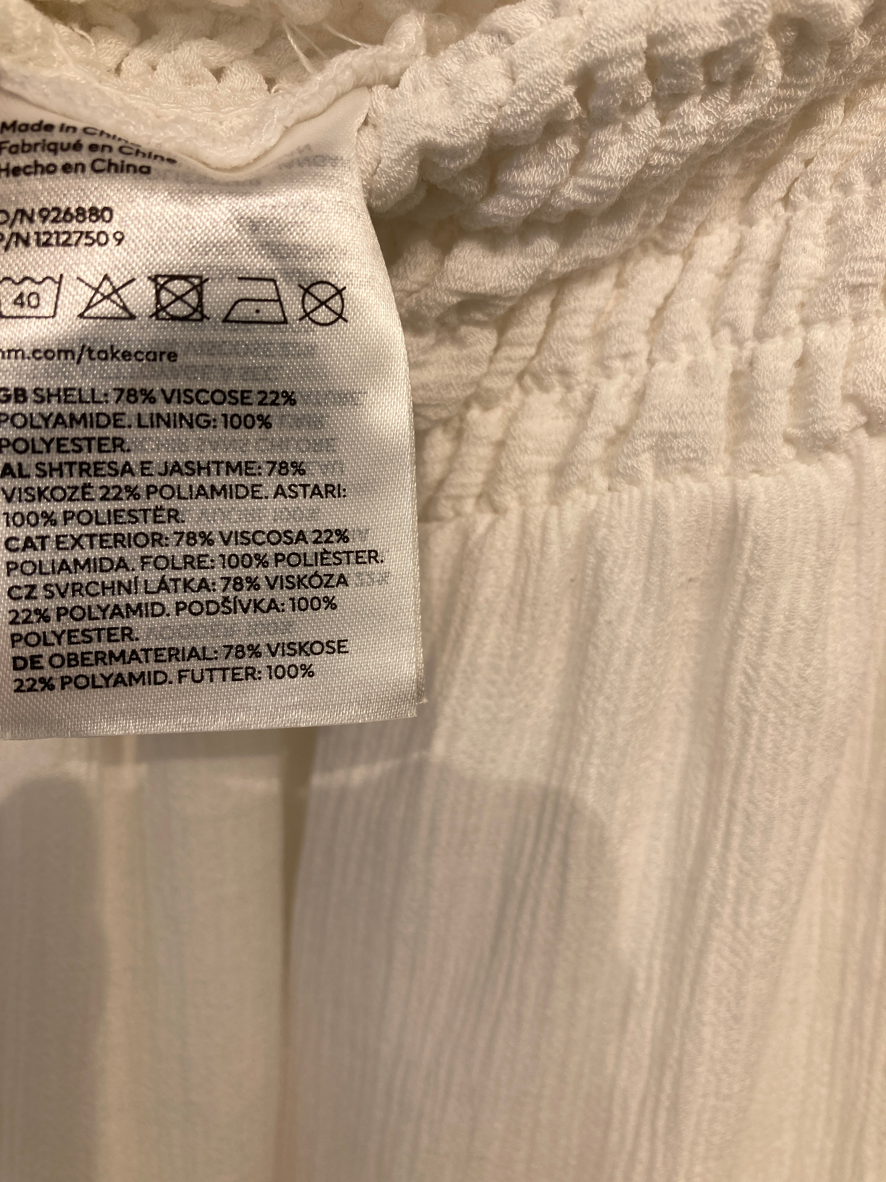 H&M Nederdel